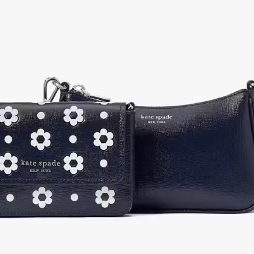 Kate Spade Double Up Daisy Dot Crossbody Bag - Picture 8 of 10
